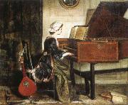 the harpsichordist